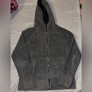 Calvin Klein Performance black and gray jacket
size large in women